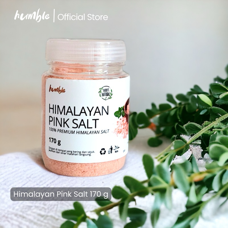 

Himalayan Pink Salt 170 gr | Garam Himalaya Organik original Pure high quality Humble