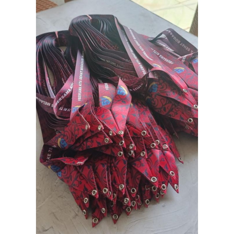 

Tali Lanyard Printing Tali Tisu Tali Custom Tulisan Logo