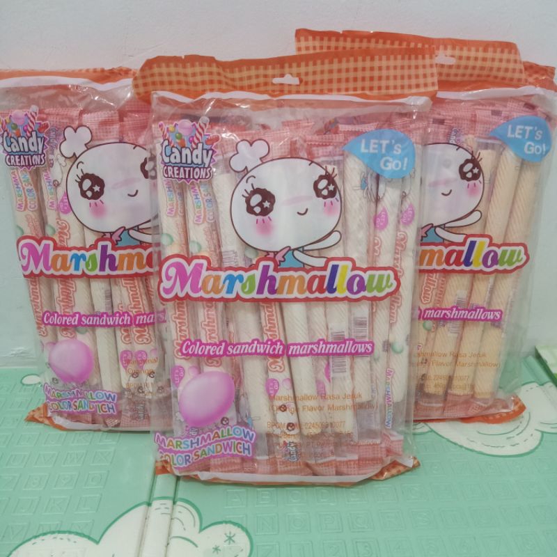 

MARSHMALLOW PANJANG 1PAK ISI 30PCS