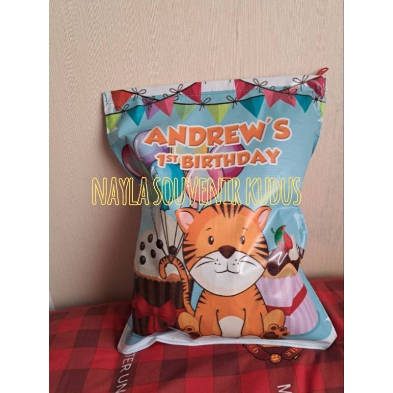 

POUCH SNACK ULTAH RESLETING CUSTOM SIZE S