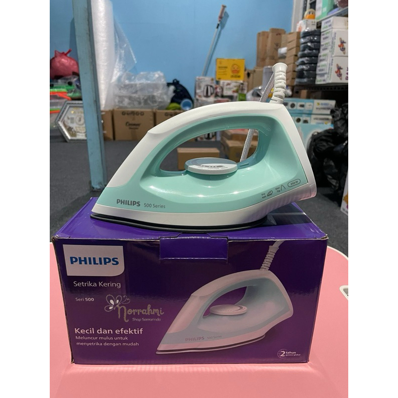 Setrika Listrik Philips DST 0510 / PHILIPS DRY IRON DST0510 SETRIKA DST 0510