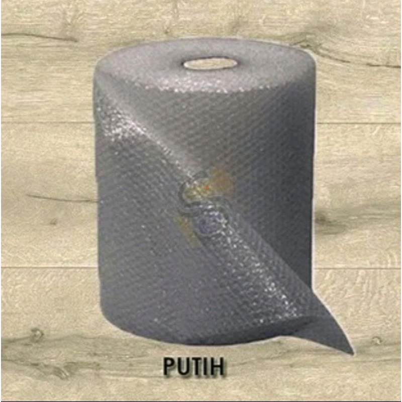 

BUBBLE WRAP 10M X 60CM TEBAL, READY WARNA HITAM dan PUTIH