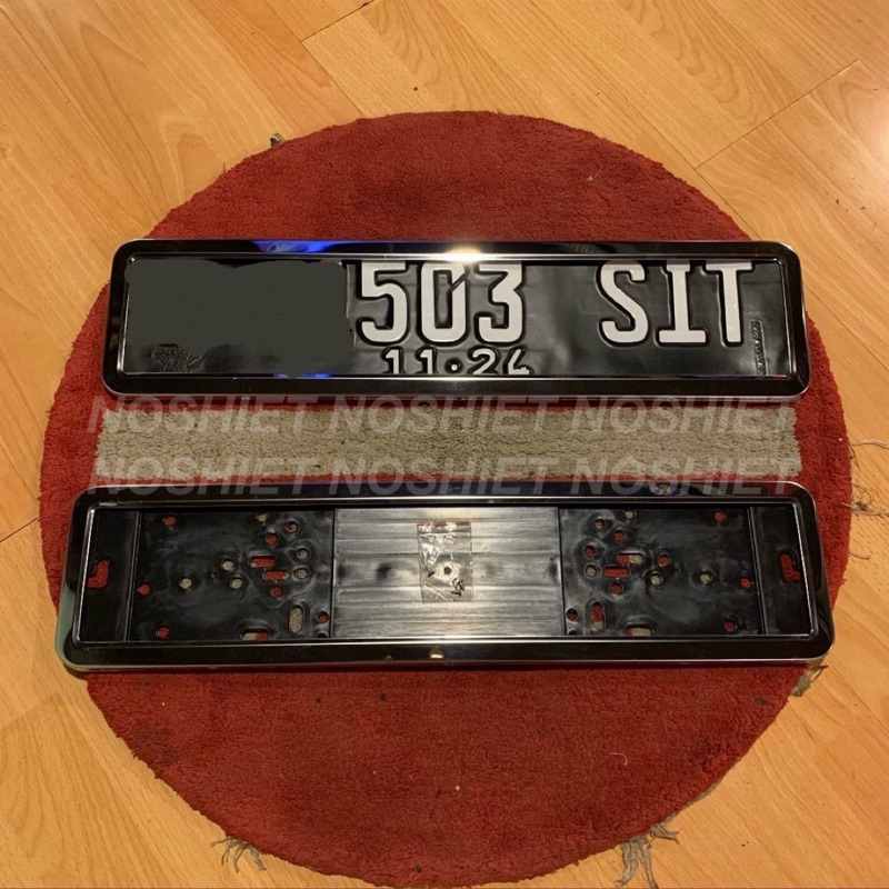 EUDM frame plate / Bingkai plat nomor mobil eropa for BMW & MERCY