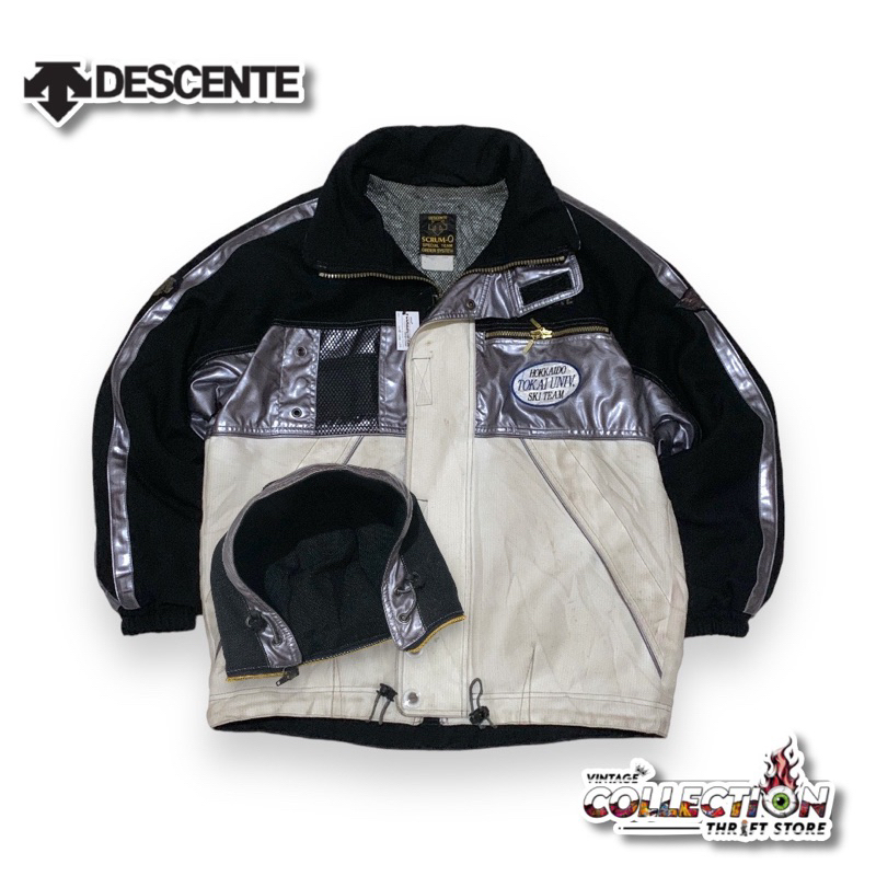 JAKET VINTAGE DESCENTE SCRUM-Q SPECIAL TEAM ORDER SYSTEM