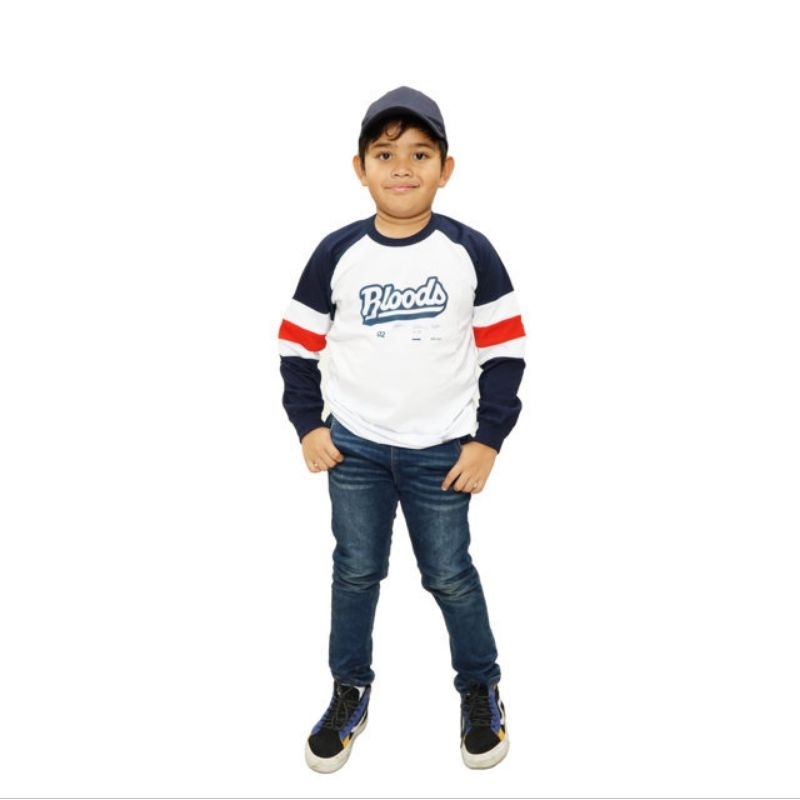 T SHIRT ANAK ORIGINAL BLOODS KIDS "TK VOLER 01"