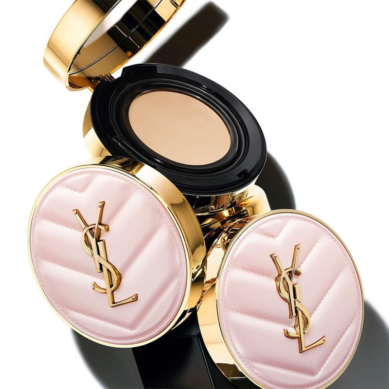 YSL glow pact cushion _shade BR20_  fullsize 12gr with box. Best seller