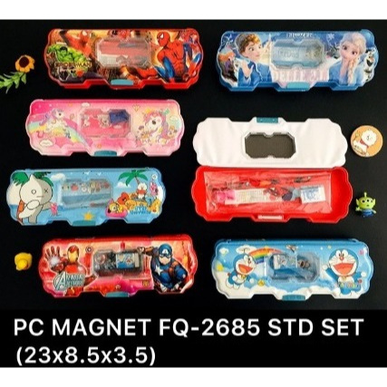 

Pencil Case Magnet FQ-2685 Study set/Tempat Pensil/Kotak Pensil