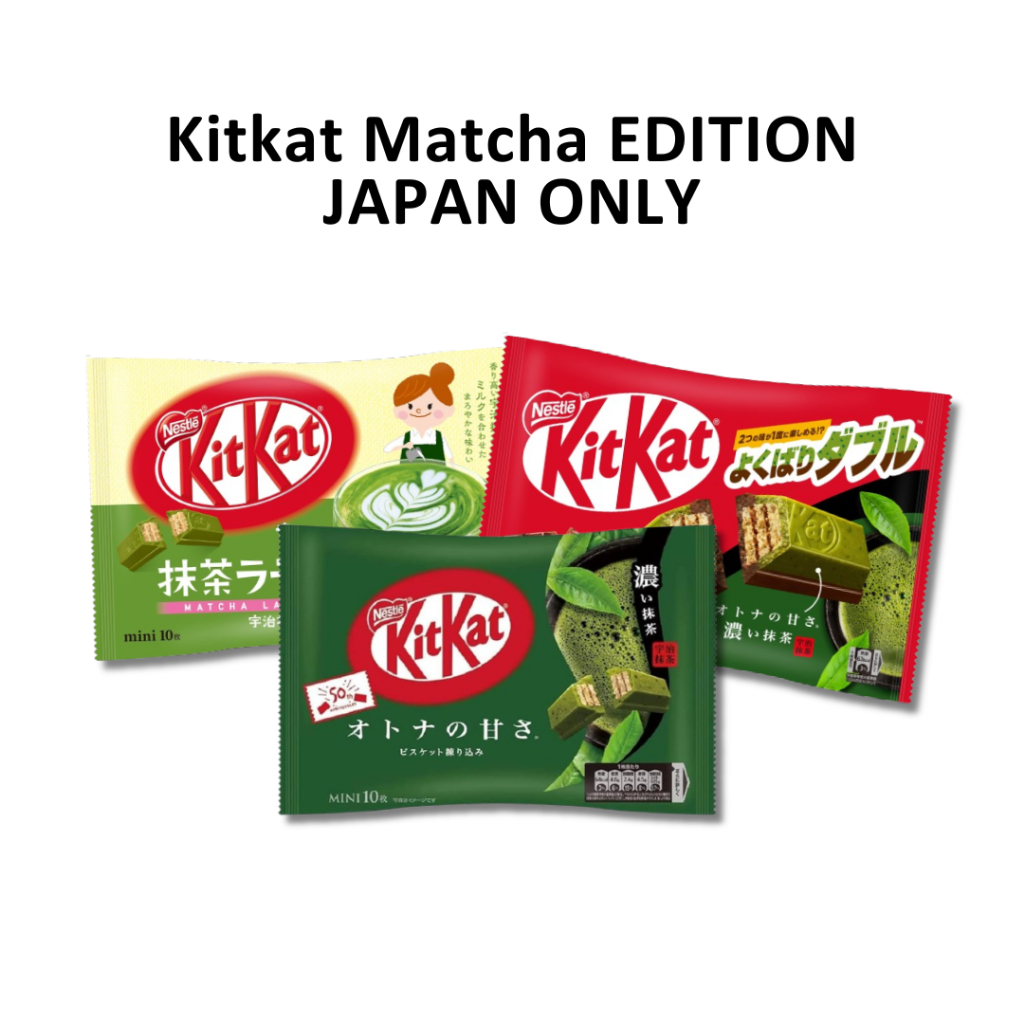 

Kitkat Matcha EDITION JAPAN ONLY