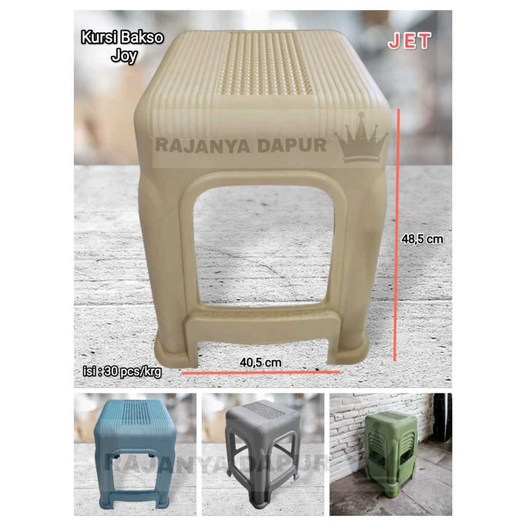 Kursi Bakso Joy Jet - kursi bakso plastik - kursi rotan bakso - kursi bakso rotan