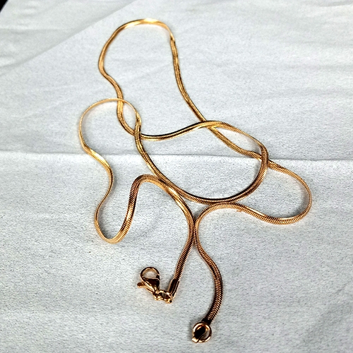 kalung titanium asli panjang 60 cm