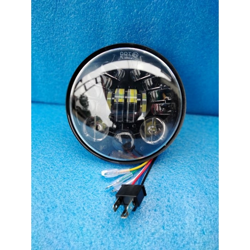 lampu daymaker 5 75 inc 19 titik senja biru