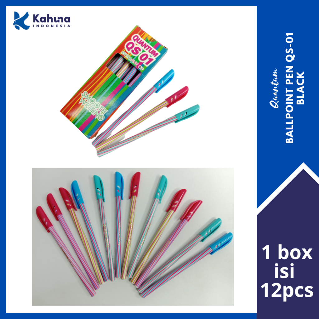 

Ballpoint / Bolpen / Pulpen Quantum QS 01 0.5 1 PCS [5002171]