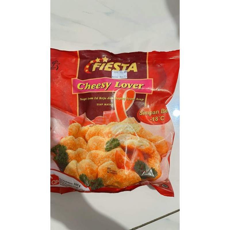 

Fiesta Cheesy Lovers 500gr