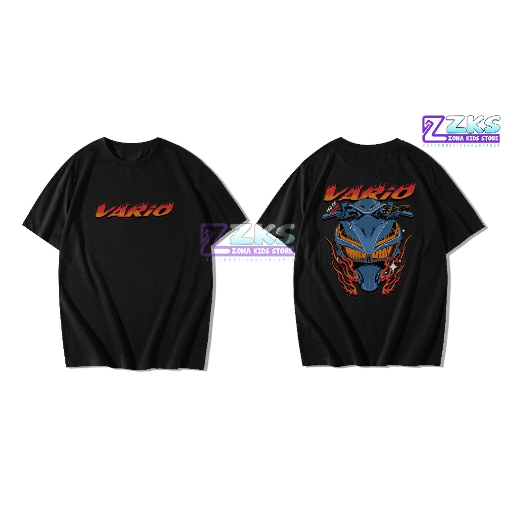 KAOS VARIO 150 TERLARIS | KAOS KATUN COMBED | KAOS DISTRO | KAOS BAJU VIRAL HONDA VARIO | KAOS SUNMO
