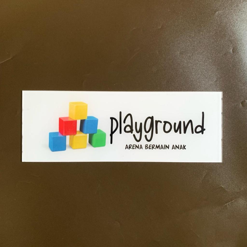 

Akrilik Area Playground Ekonomis | Papan Akrilik Tempel Tanda Ruang Bermain Anak | Acrylic Playground