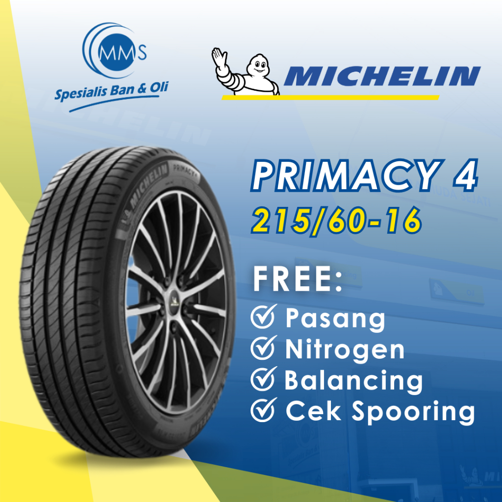 Ban Mobil 215/60 Ring 16 MICHELIN PRIMACY 4