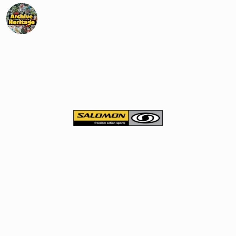 

sticker Salomon logo sportswear outdoor hiking running stiker hypebeast