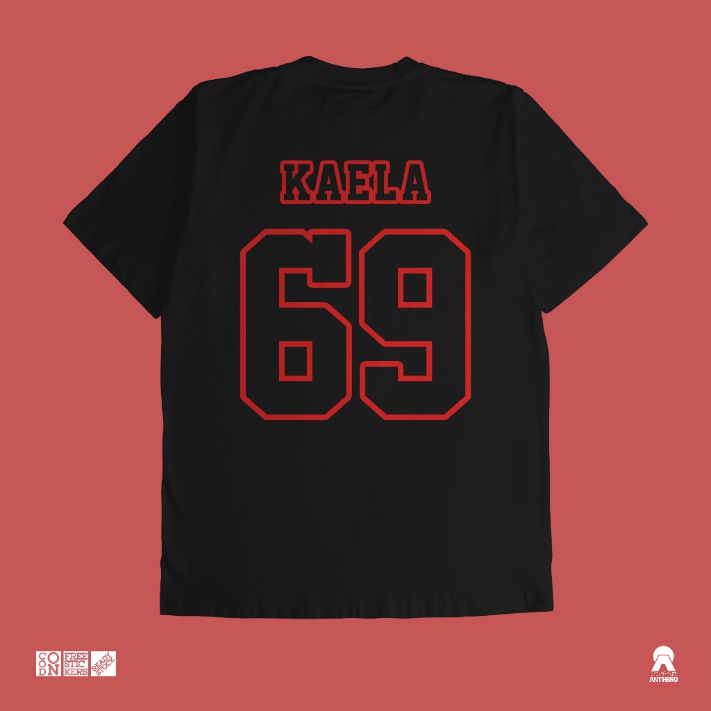 Kaela Kovalskia Jersey 69 Hololive Holo Id Indonesia Baju Kaos Vtuber Streamer T-Shirt Antihero Clot
