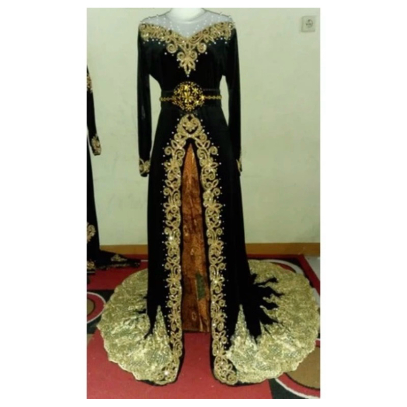KEBAYA PENGANTIN BLUDRU HITAM
