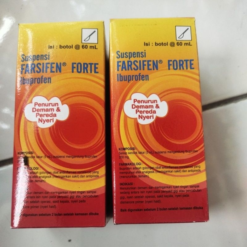 farsifen Forte ibuprofen 60ml  sirup