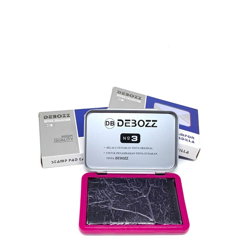 

Bantalan cap/ stempel/ stamp pad Debozz kecil No.3 Violet