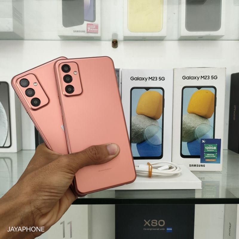 Samsung M23 5G 6/128 Second Fullset Original Garansi Resmi