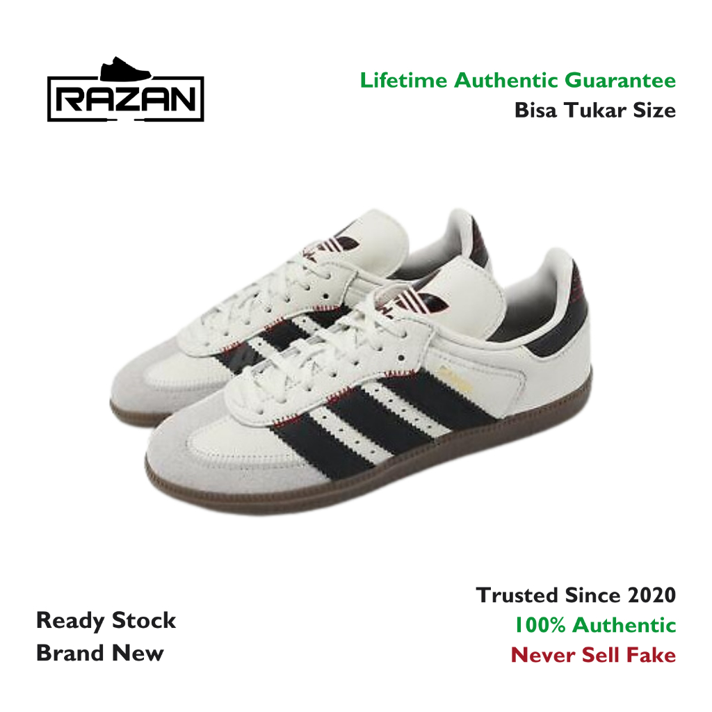 Adidas Samba OG Off White Suede 100% Authentic Original