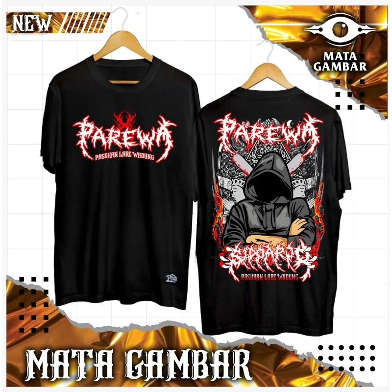 T-SHIRT PAREWA || T-SHIRT PASUKAN LARE WADUNG || GRATIS ONGKIR || COD