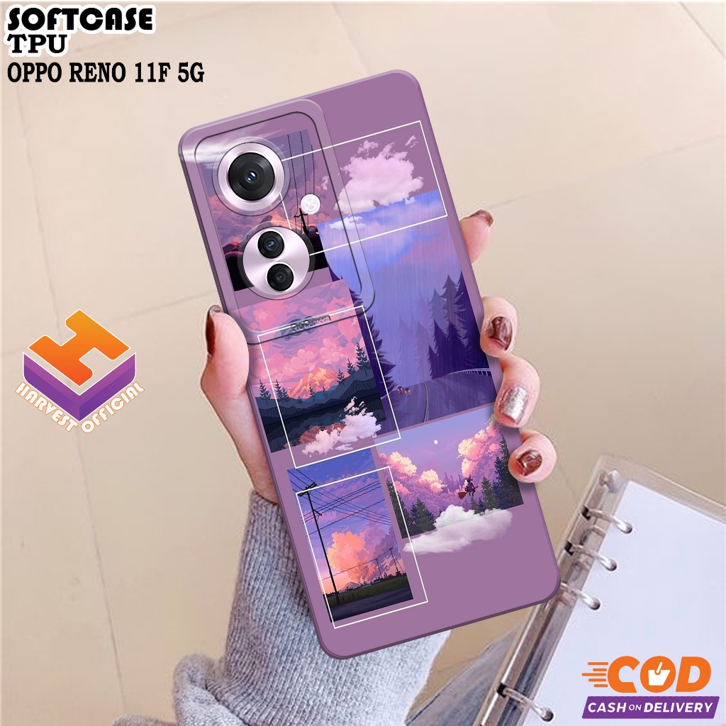 Case Hp Oppo Reno 11F 5G 2024 - Softcase Oppo Reno 11F 5G Terbaru - Casing Oppo Reno 11F 5G - Kesing