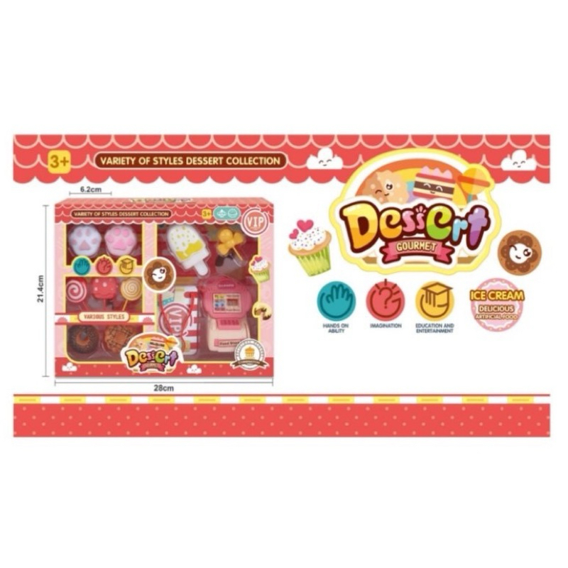 Mainan Kasir Dessert Gourmet