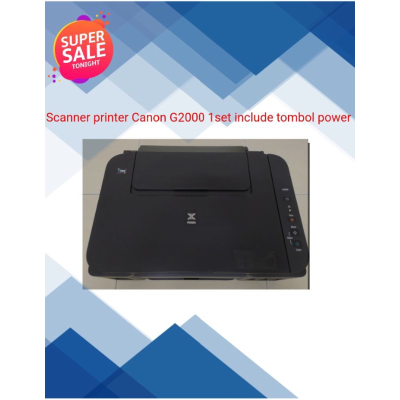 scanner unit printer Canon G2000