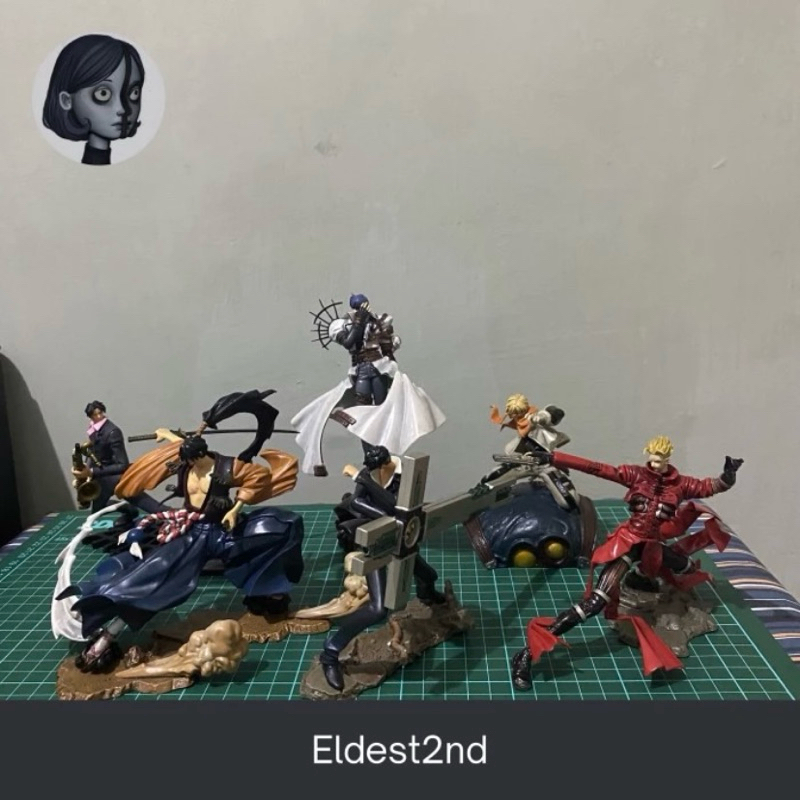 Trigun Vash The Stampede Trigun Maximum Trading Figures Vintage 2005 Original