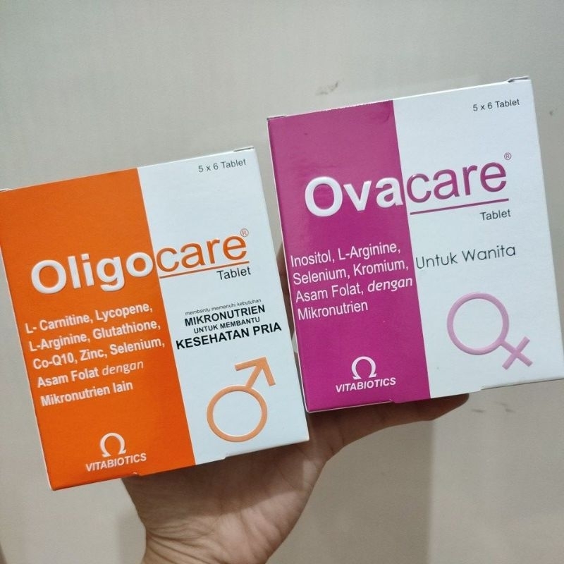 Ovacare Oligocare BOX 30 TABLET promil Pria dan Wanita
