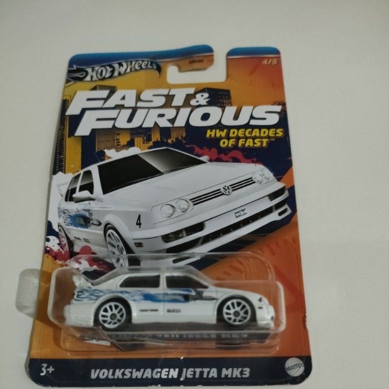 Hot Wheels Volkswagen Jetta MK3 Fast & Furious