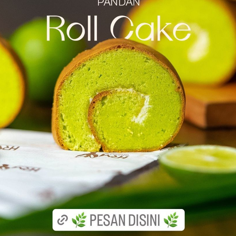 

PROMO SPECIAL 20 % !! Pandan Roll Cake With Cream and Cheese HomeMade By Madina Cake & Bakery Semarang | Bolu Gulung Varian Rasa Pandan Isi Cream and Cheese | Bolu Hantaran, Hampers dan Acara Keluarga