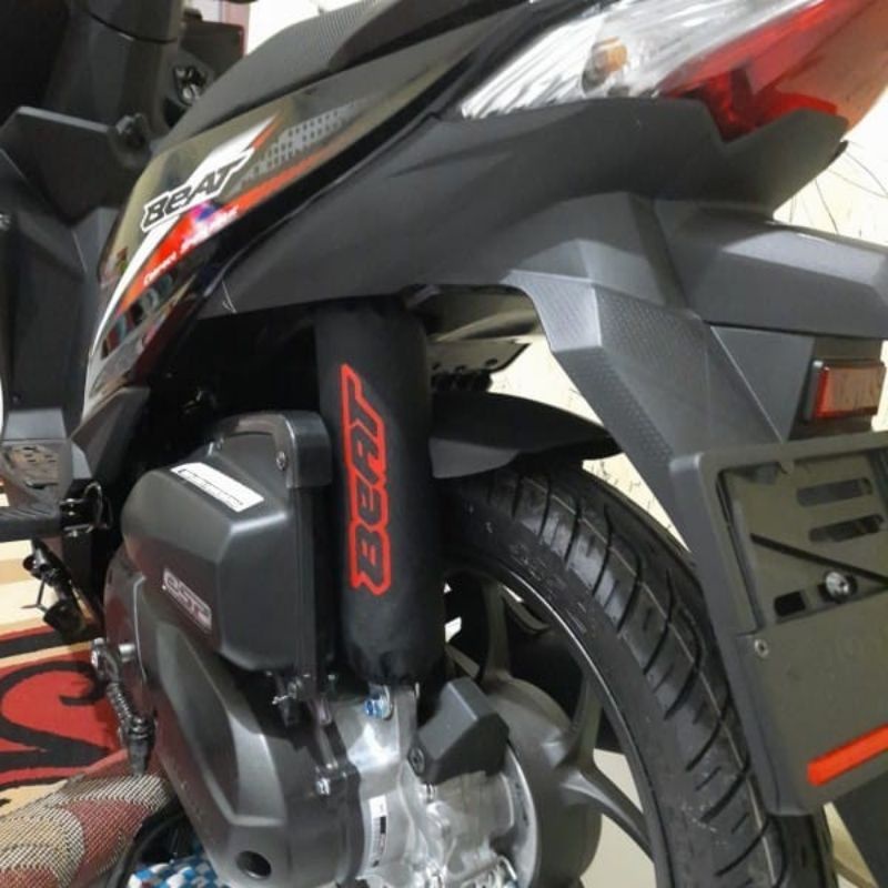 SARUNG SHOCKBREAKER MOTOR BEAT COVER SHOCKBREAKER BELAKANG BEAT