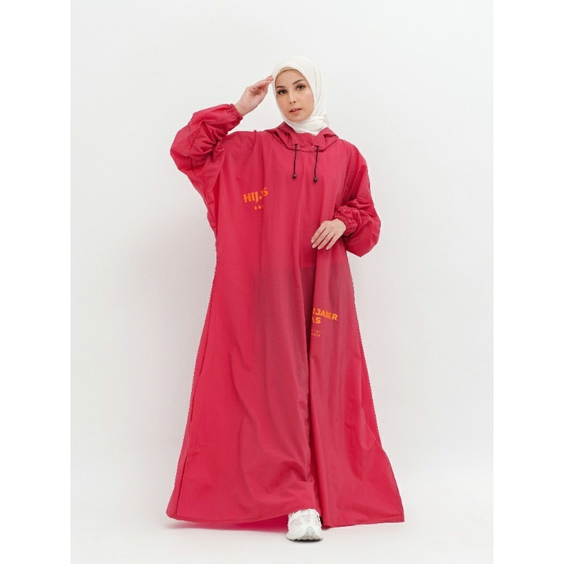 Jas Hujan Wanita Hijab Gamis Muslimah / Jas Hujan Hijab / Jas Hujan Gamis / Jas Hujan Hijab Muslimah