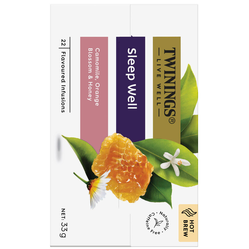 Twinings Live Well Sleep Well Tea Bags 22 pack