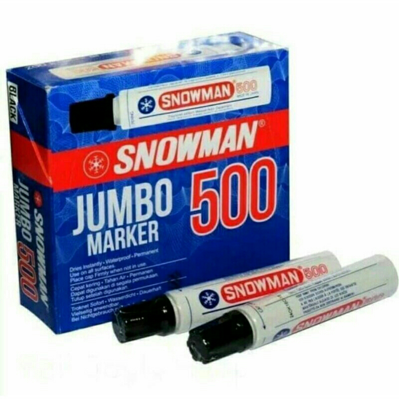 

SPIDOL SNOWMAN 500 PERMANENT BESAR JUMBO