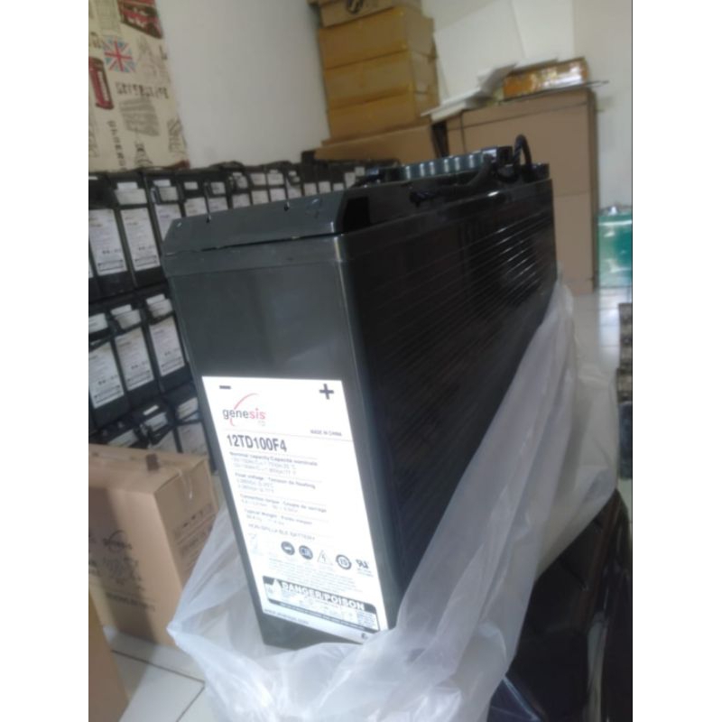 Battery VRLA GENESIS 12V 100AH NEW.