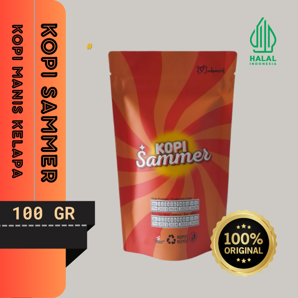 

Kopi SAMMER isi 100 gr | Kopi Manis Gula Kelapa