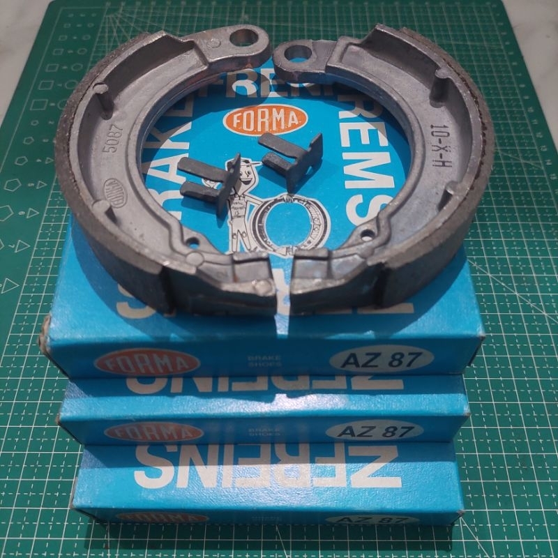 Forma Kampas Rem Pirodo Belakang Az 87 Motorcycle Vespa Vbb 61 62 Vnb