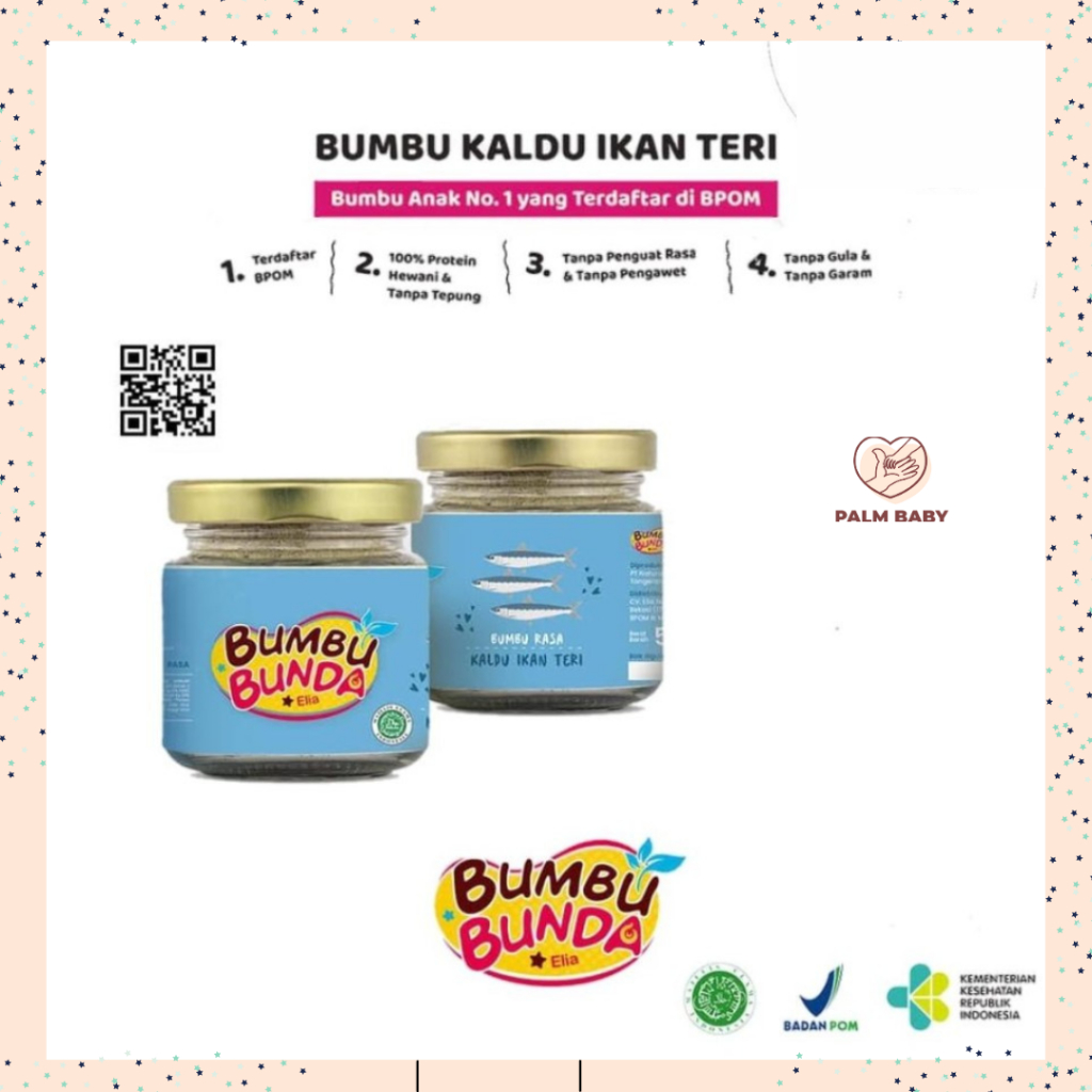 

Bumbu Bunda Elia Kaldu Teri Non MSG Non Pengawet Non Gulgar