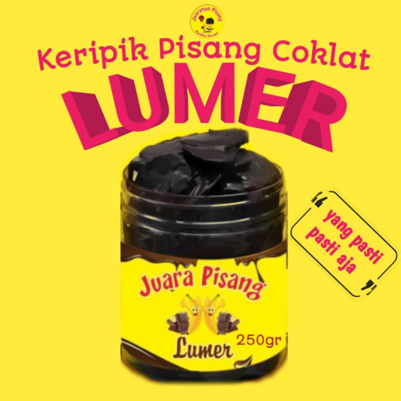 

Keripik Pisang coklat Lumer