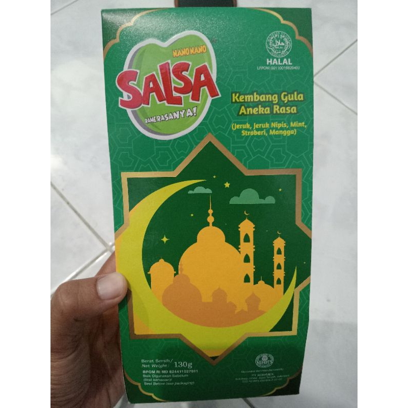 

Permen Nano Nano Salsa 130gr Spesial Edition Kembang Gula Aneka Rasa