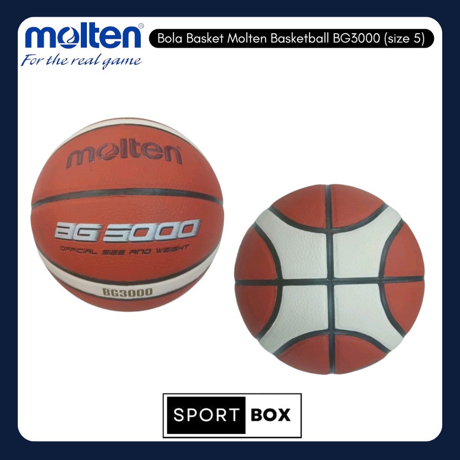 Bola Ball Basket Basketball Molten BG3000 BG 3000 size 5 original