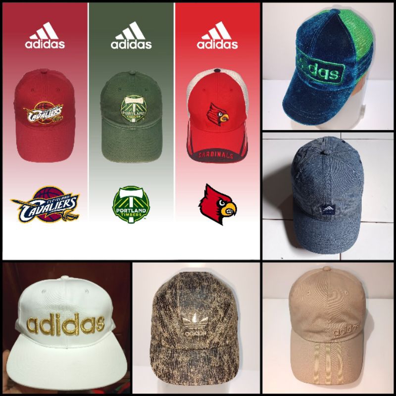 Topi ADIDAS Trifoil - Adidas x NBA (Casual) Second brand Thrifting