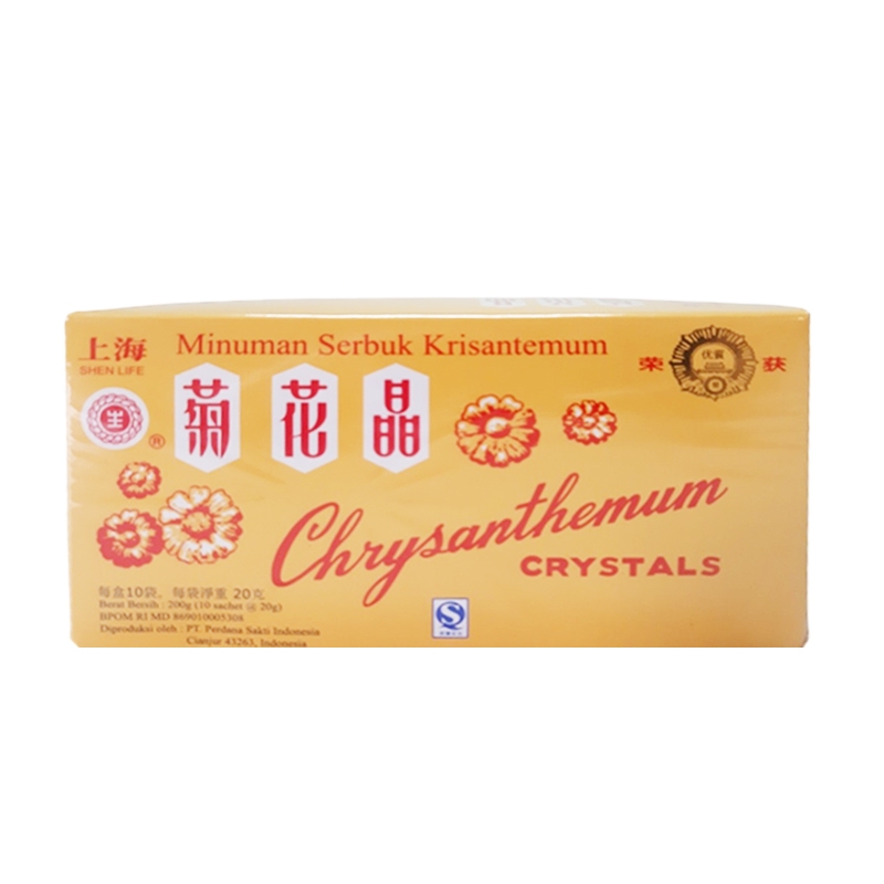 

Shen Life Chrysanthemum Cystals 200 Gr Box Minuman Serbuk Krisantemum 200Gr