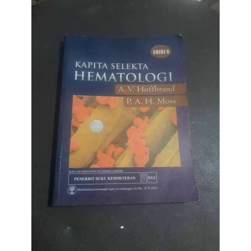 Buku kapita Selekta Hematologi Original