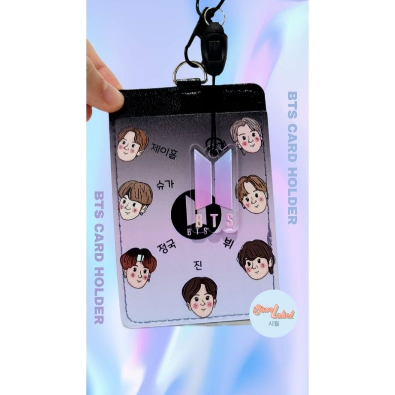 

Lanyard Card Holder BTS